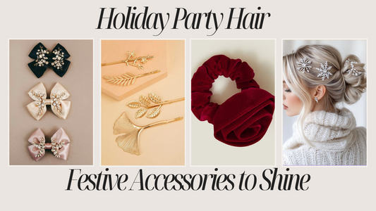 Holiday Party Hair: Festive Accessories to Shine