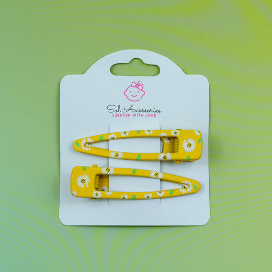 Daisy Hair Clips