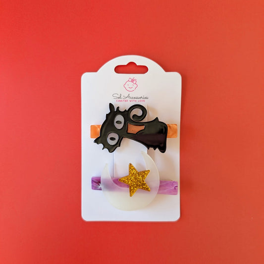 Baby Halloween Clips (Glow in the Dark)