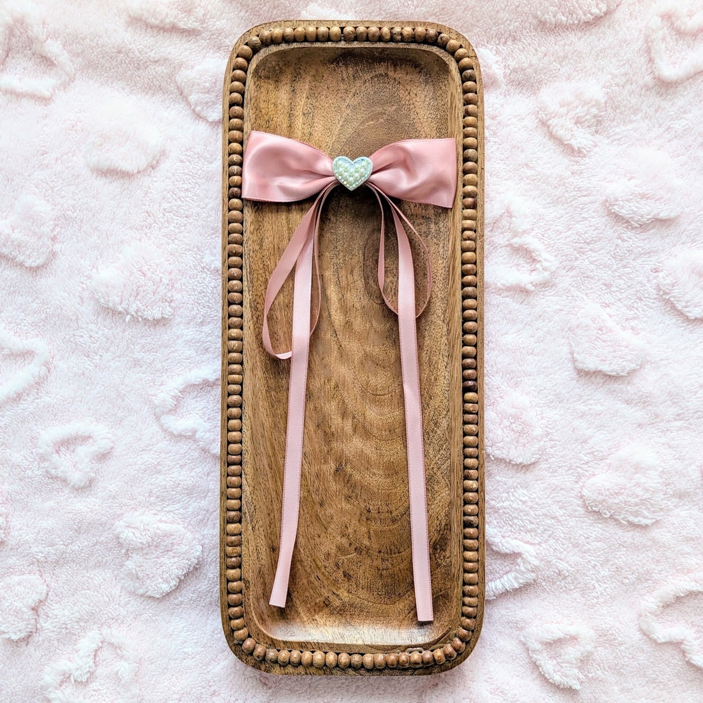 Double Layered Long Tail Hair Clip