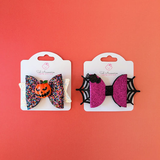 Halloween Bows (Set of 2)