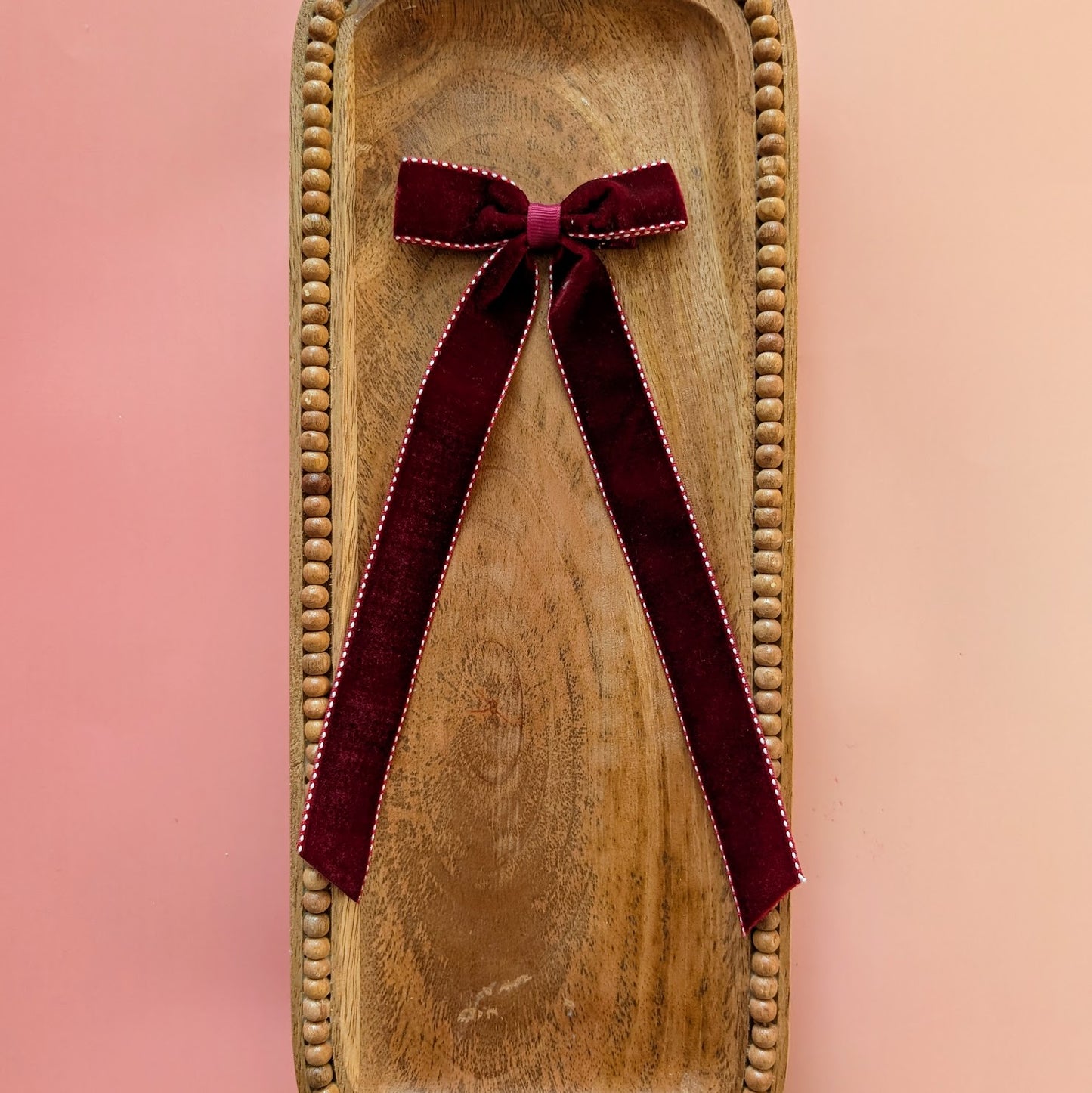 Long Tail Velvet Bows