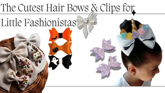 The Cutest Hair Bows & Clips for Little Fashionistas
