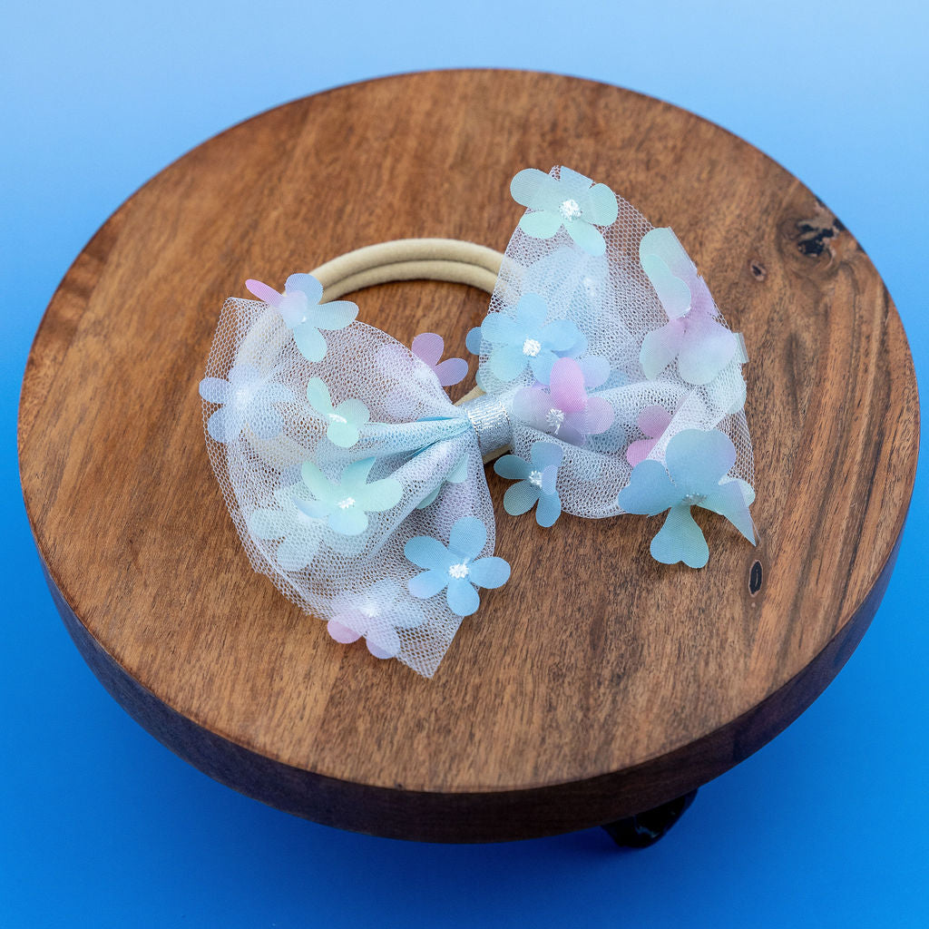 Flower Headband with 3D Flowers