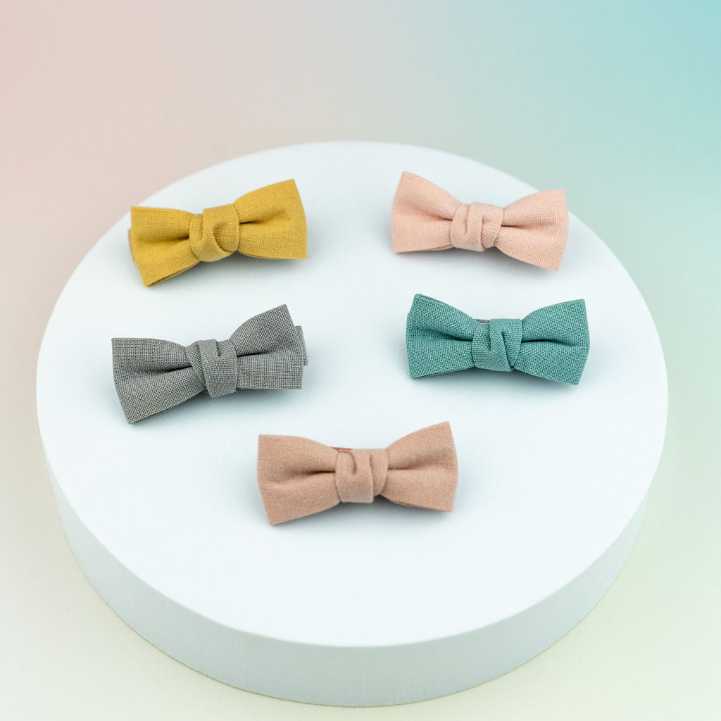 Pastel Baby Bows