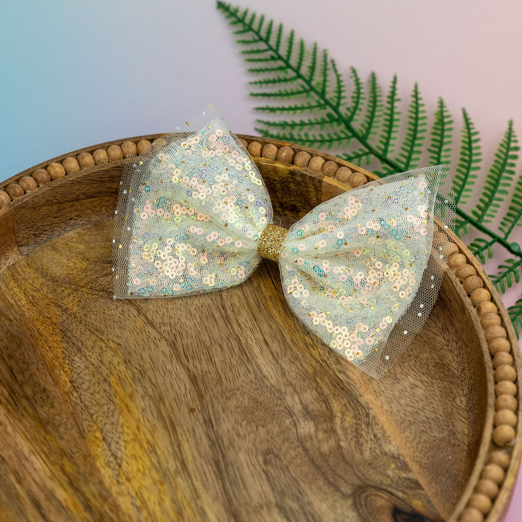 Large Sequin Bow