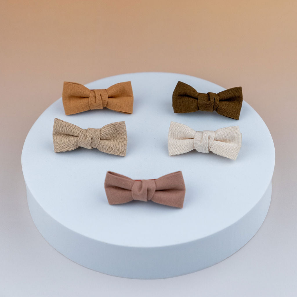 Neutral Baby Bows