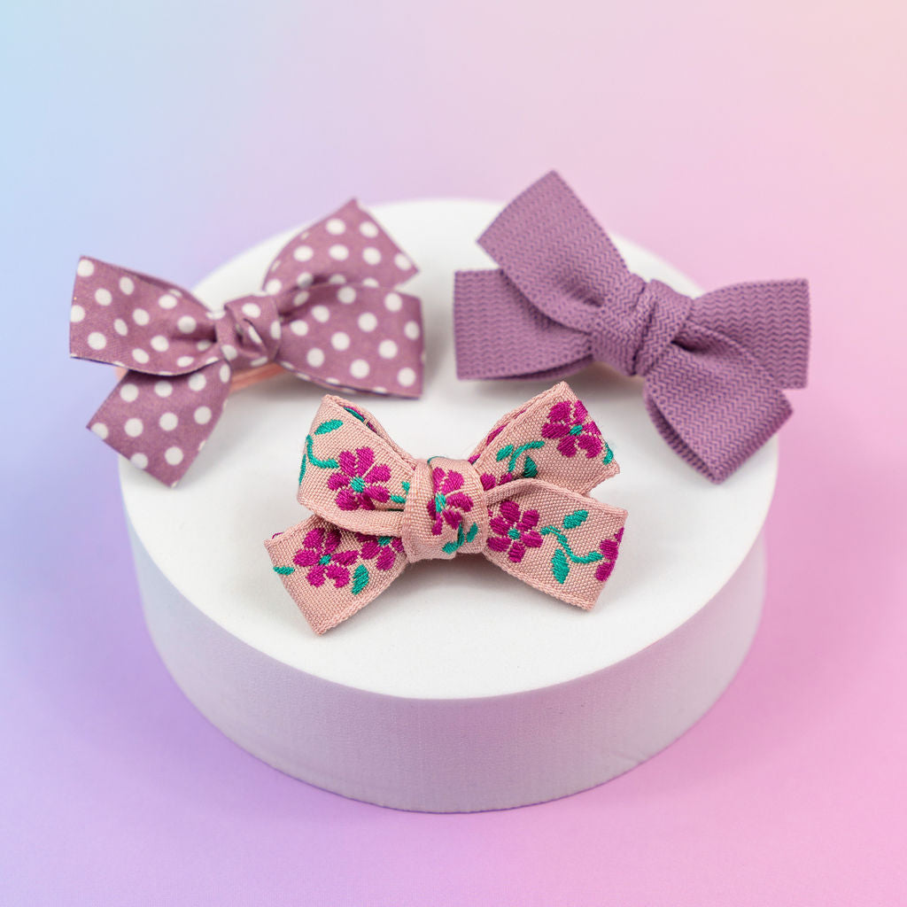 Colorful Baby Bows