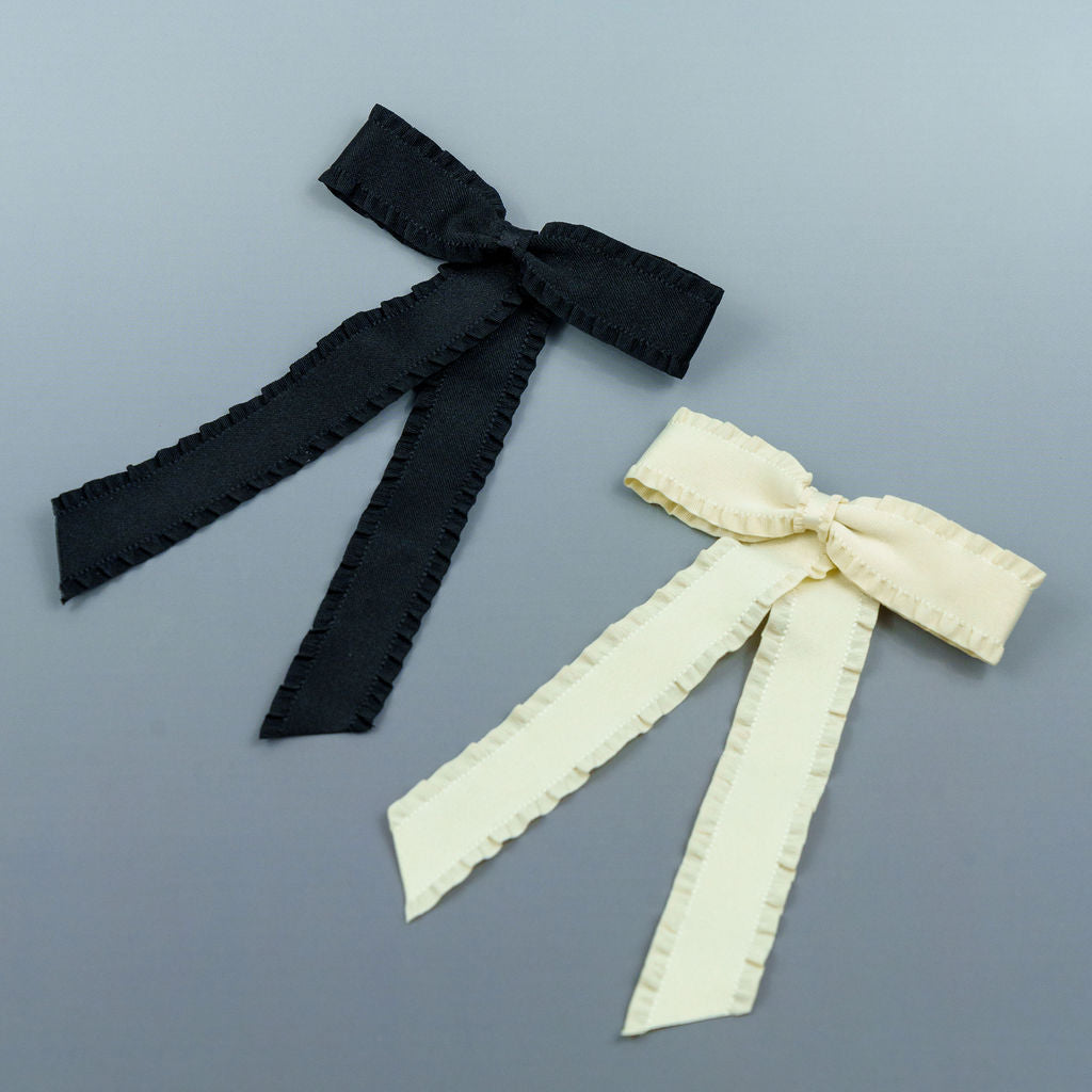 Set of 2 Long Tail Hair Bows