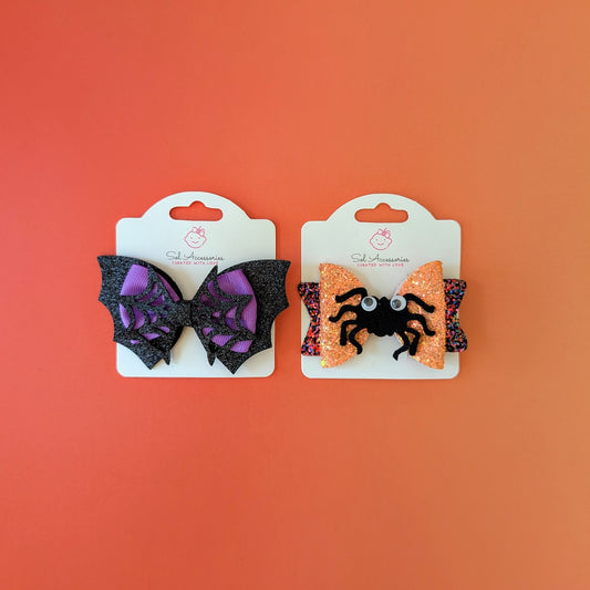 Halloween Bows (Set of 2)