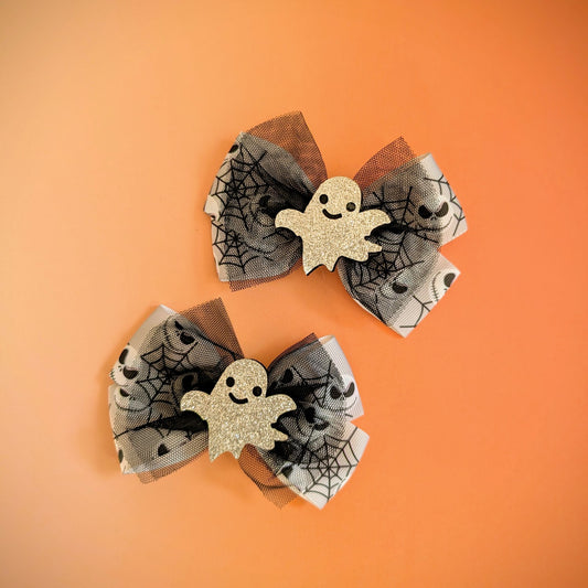 Set of 2 Halloween Bows