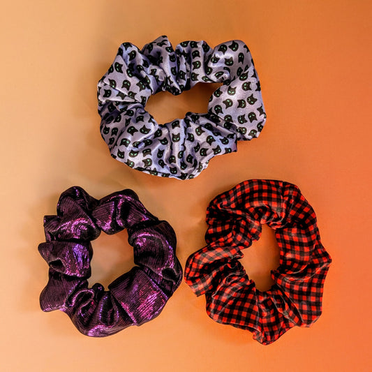 Halloween Scrunchies