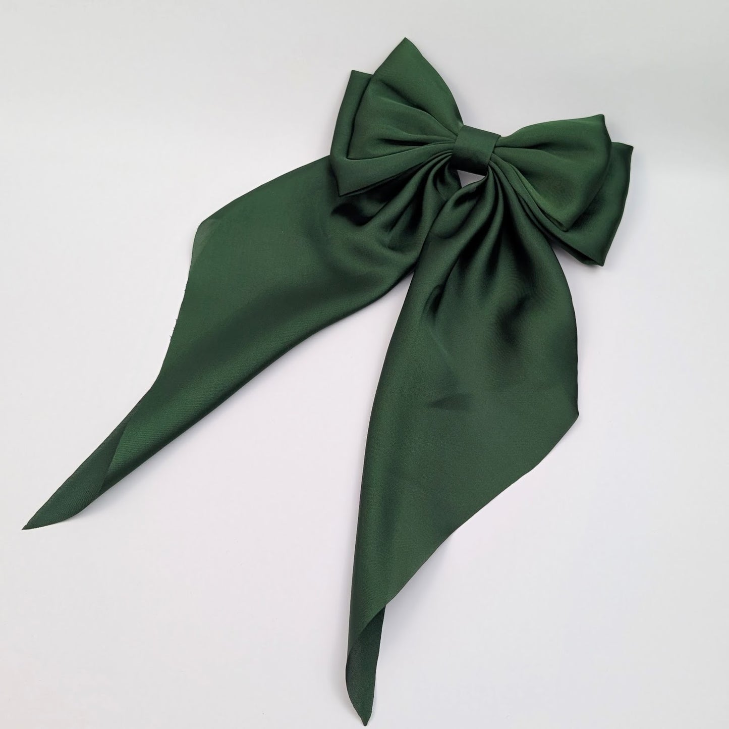 Oversized Silk Hair Bow