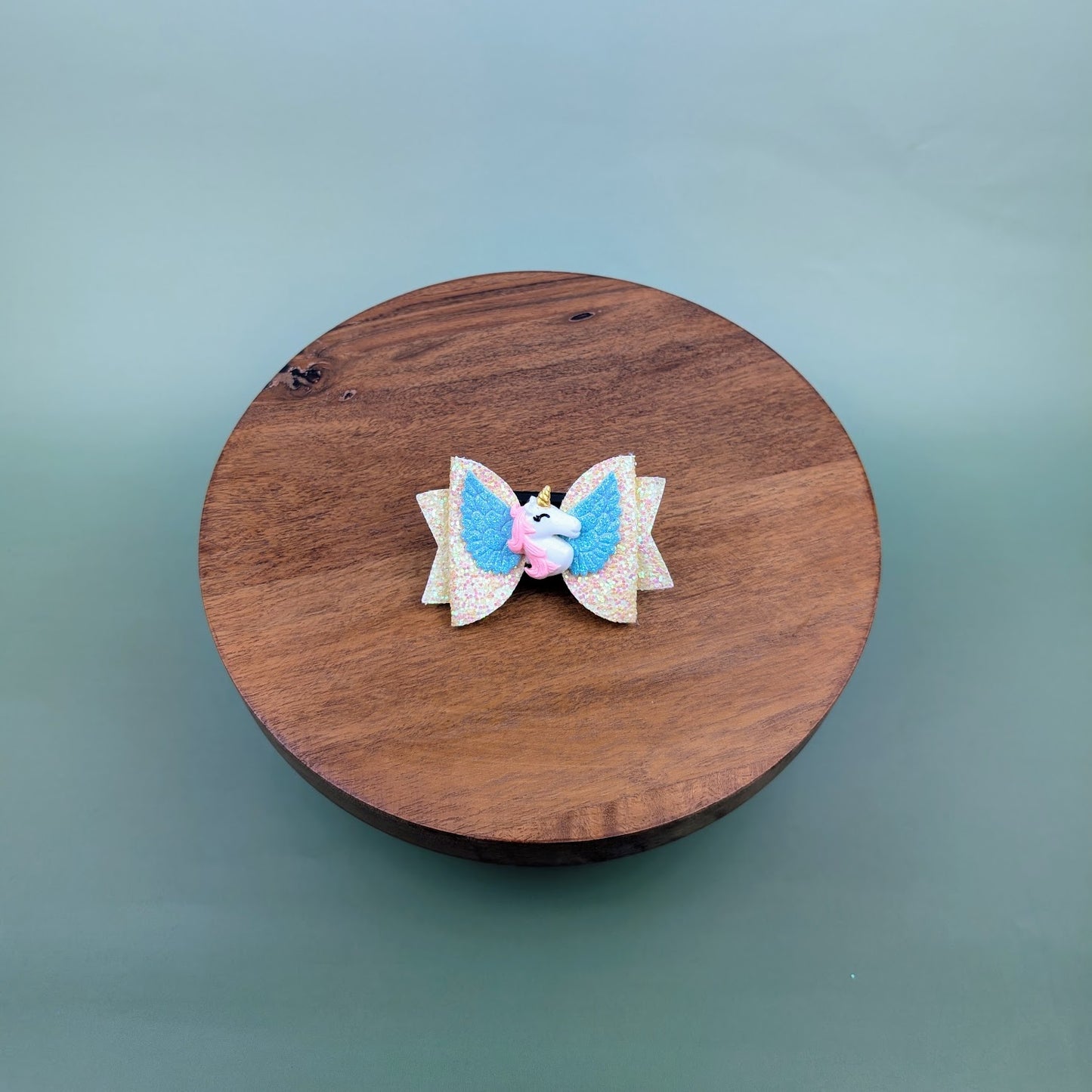 Sparkly Unicorn Bows